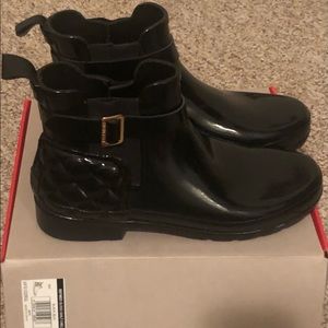 Hunter rain booties